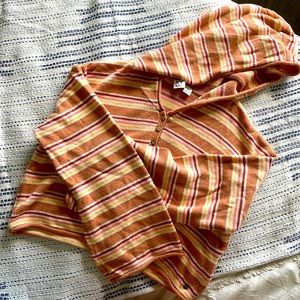 Stripped Roxy sweater/hood